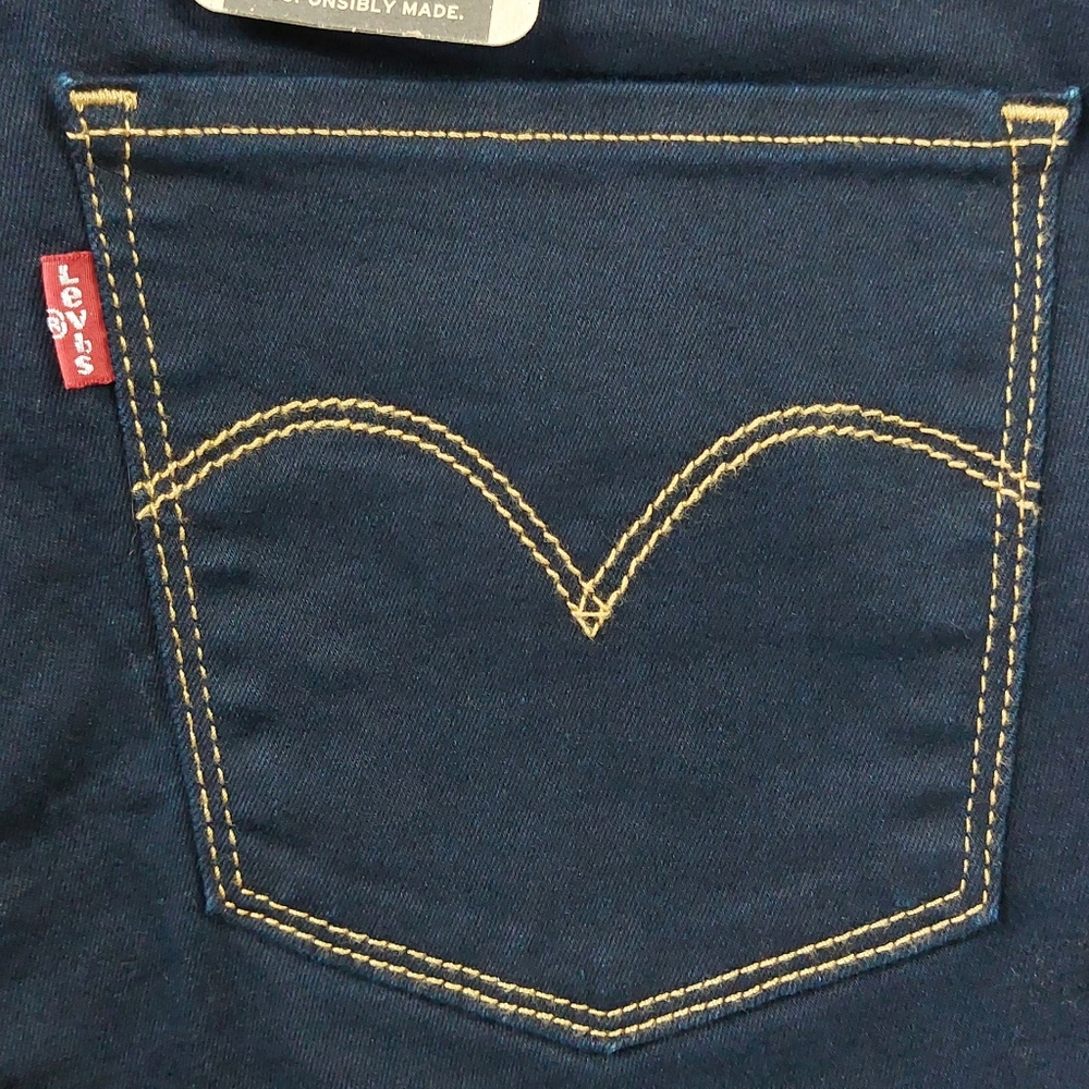 Levis Jeans Womens Size 29x30 Blue Denim 711 Skinny Mid Rise Stretch NWT $69.50 - Picture 12 of 16